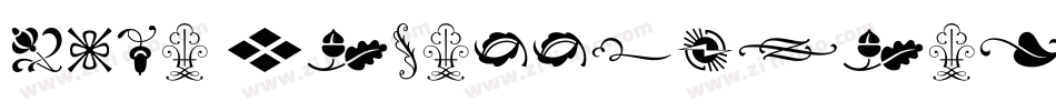 Type Embellishments One字体转换